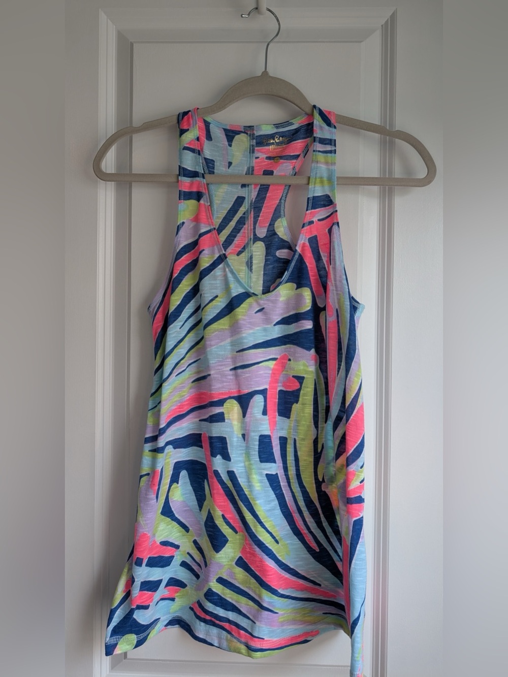 Lilly Pulitzer Anisa Luxletic Racerback Tank Top Size XS